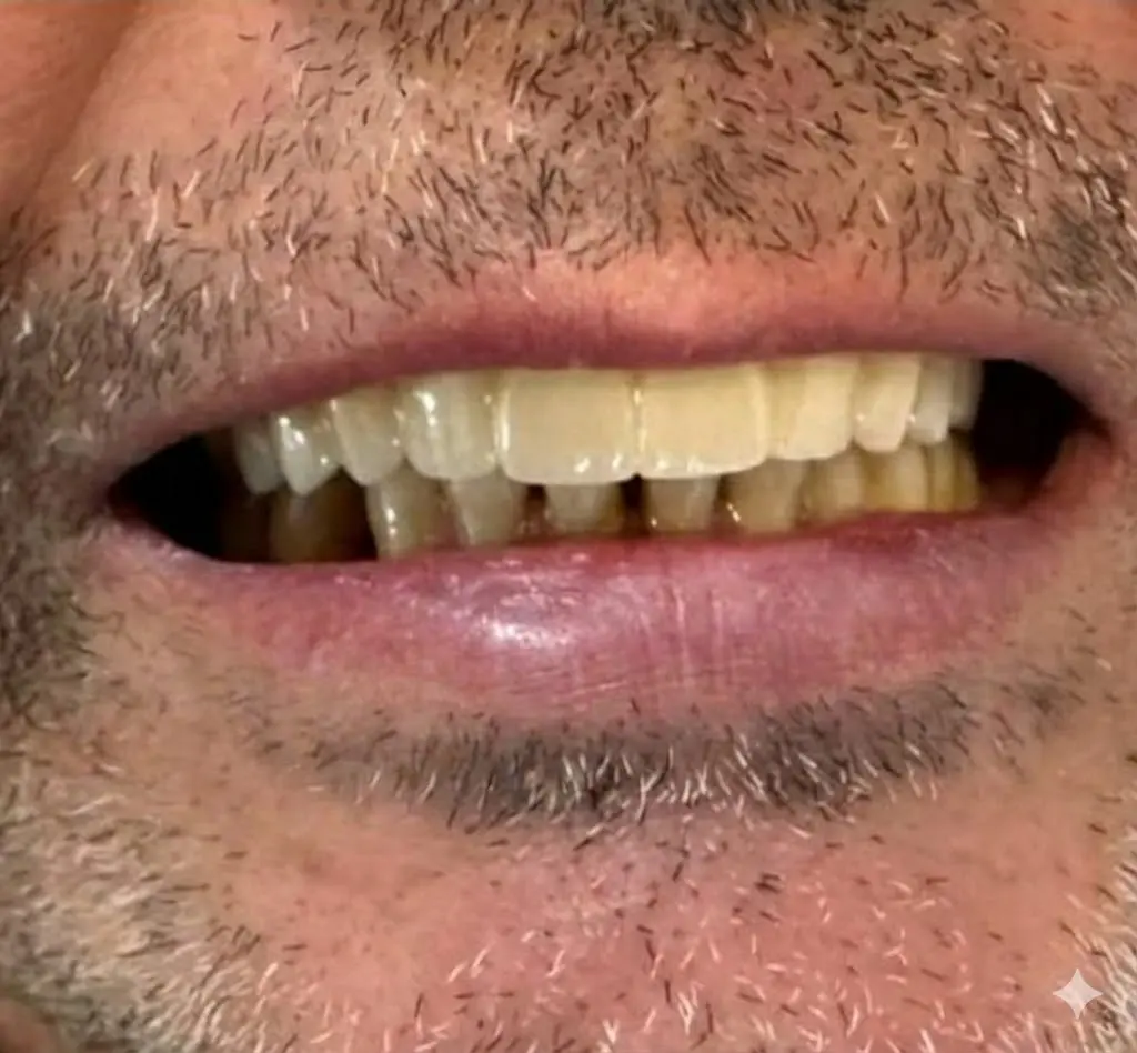 Después - rehab maxilar superior